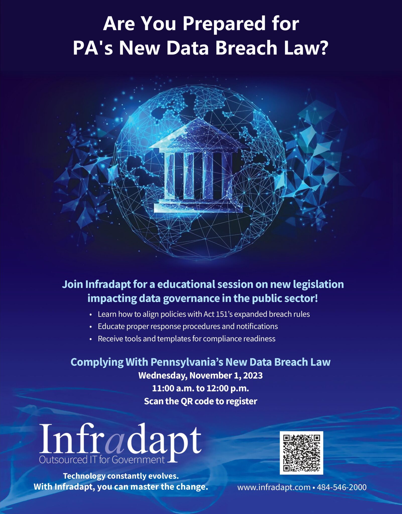 Act 151 Pennsylvanias New Data Breach Law Join Infradapt For A Webinar On November 1 The 8555